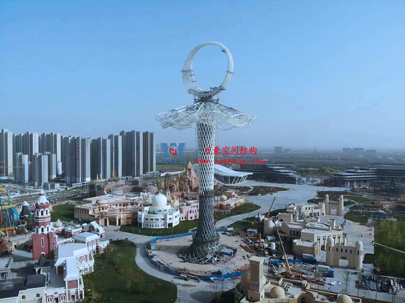 I TOWER-芭蕾舞者裙擺提升安裝階段完美收官！