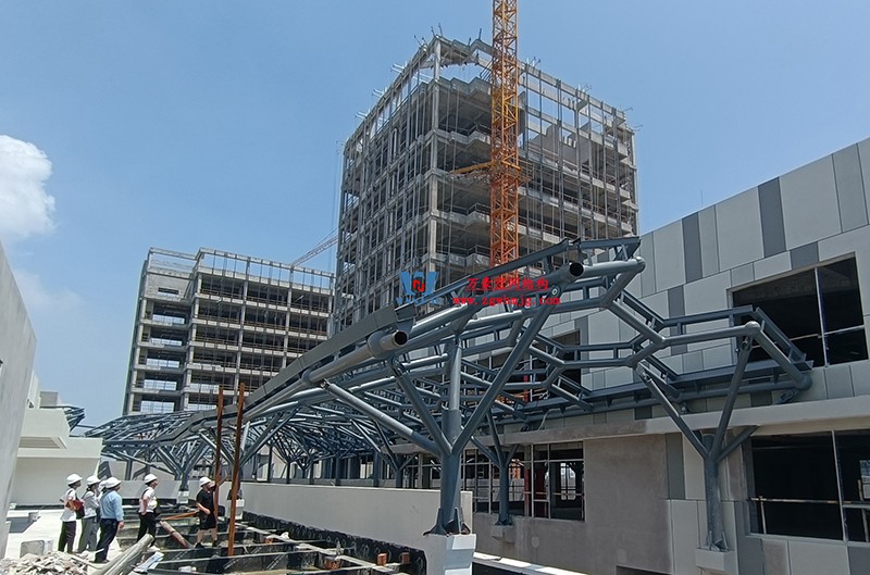 嘉興長(zhǎng)安里ETFE氣枕鋼膜結(jié)構(gòu)頂棚工程現(xiàn)場(chǎng)學(xué)習(xí)觀摩會(huì) 嘉興長(zhǎng)安里ETFE氣枕鋼膜結(jié)構(gòu)頂棚工程現(xiàn)場(chǎng)學(xué)習(xí)觀摩會(huì)