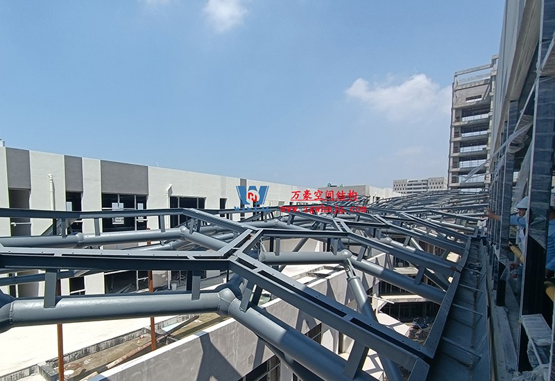 嘉興長(zhǎng)安里ETFE氣枕鋼膜結(jié)構(gòu)頂棚工程現(xiàn)場(chǎng)學(xué)習(xí)觀摩會(huì) 嘉興長(zhǎng)安里ETFE氣枕鋼膜結(jié)構(gòu)頂棚工程現(xiàn)場(chǎng)學(xué)習(xí)觀摩會(huì)