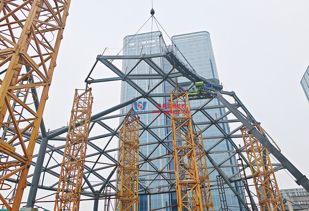 攻堅(jiān)克難，全速推進(jìn)|這個(gè)ETFE商業(yè)天幕迎來(lái)新進(jìn)展