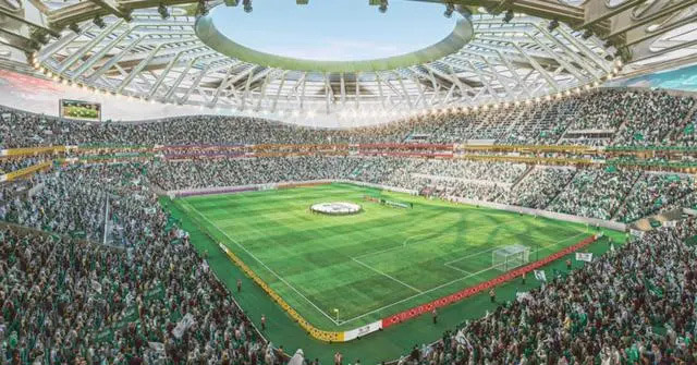 沙特公布2034年世界杯的15個場館設(shè)計(jì)，預(yù)計(jì)耗資數(shù)千億美元