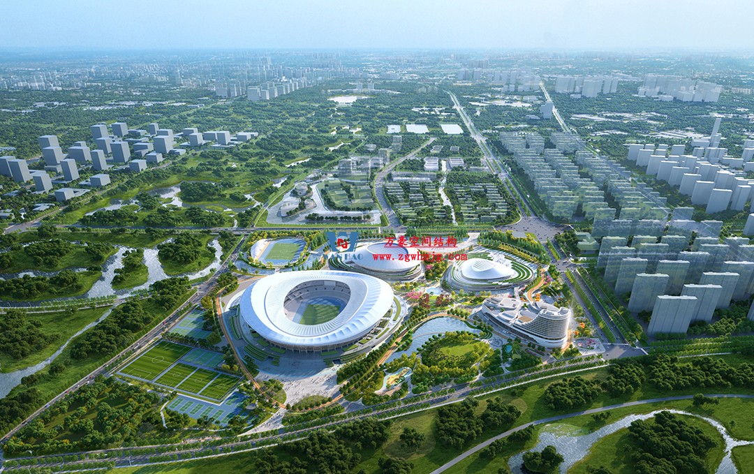 “太湖浮蓮”！萬豪空間結(jié)構(gòu)助力無錫奧林匹克體育產(chǎn)業(yè)中心項目