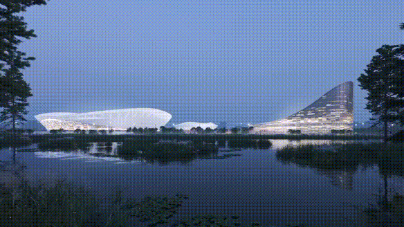 “太湖浮蓮”！萬豪空間結(jié)構(gòu)助力無錫奧林匹克體育產(chǎn)業(yè)中心項目