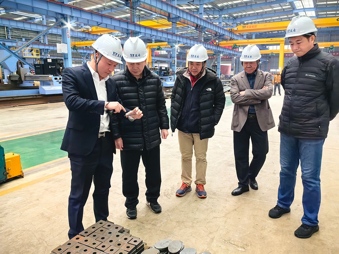 中國鋼結構協(xié)會空間結構分會領導專家一行蒞臨萬豪考察指導工作 中國鋼結構協(xié)會空間結構分會領導專家一行蒞臨萬豪考察指導工作