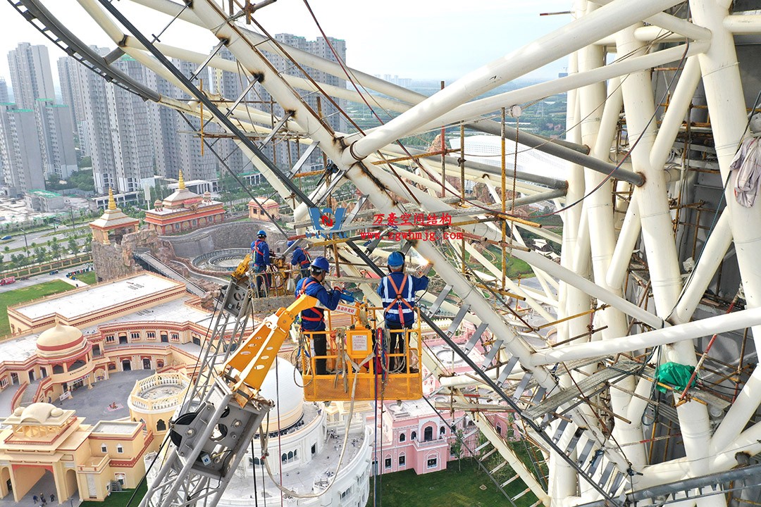 ETFE膜結(jié)構(gòu)地標(biāo)塔—以愛之名，點(diǎn)亮絲路歡樂世界