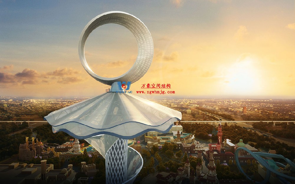 ETFE膜結(jié)構(gòu)地標(biāo)塔—以愛之名，點亮絲路歡樂世界