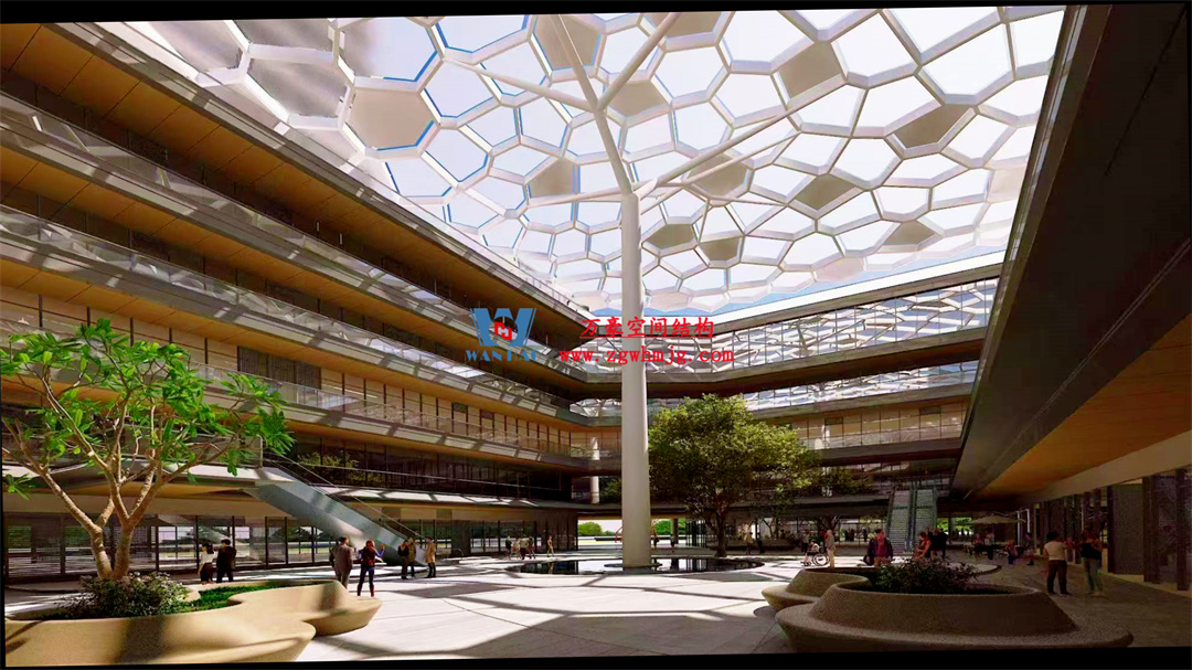 浙江萬豪空間結構集團有限公司安吉云安里項目膜結構工程進展報告 浙江萬豪空間結構集團有限公司安吉云安里項目膜結構工程進展報告