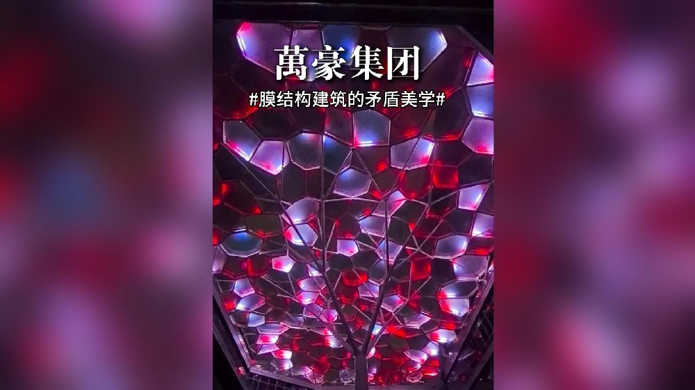 ETFE氣枕膜結(jié)構(gòu)商業(yè)天幕的藝術(shù)升華