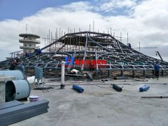 茶卡鹽湖景區(qū)膜結(jié)構(gòu)項(xiàng)目——不懼艱難，勇往直前